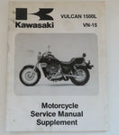 Kawasaki Service Manual Supplement VN1500C3 Part Number - 99924-1170-52