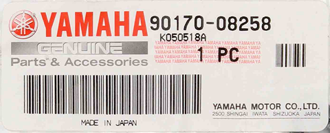 Yamaha Hexagon Nut PN 90170-08258-00