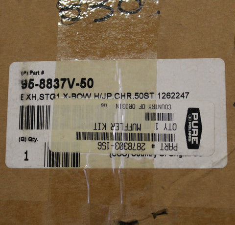 Polaris Stage 1 X-Bow Pipe Kit Exhaust 2878303-156