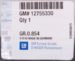 Saab Windshield Decor PN 12755330