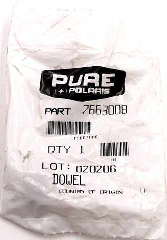 Genuine Polaris Dowel PN 7663008